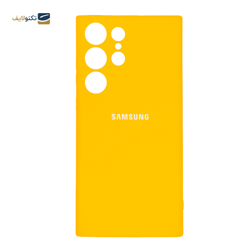 قاب گوشی سامسونگ گلکسی S23 اولترا سیلیکونی محافظ لنز دار - Silicone Cover for Samsung Galaxy S23 Ultra