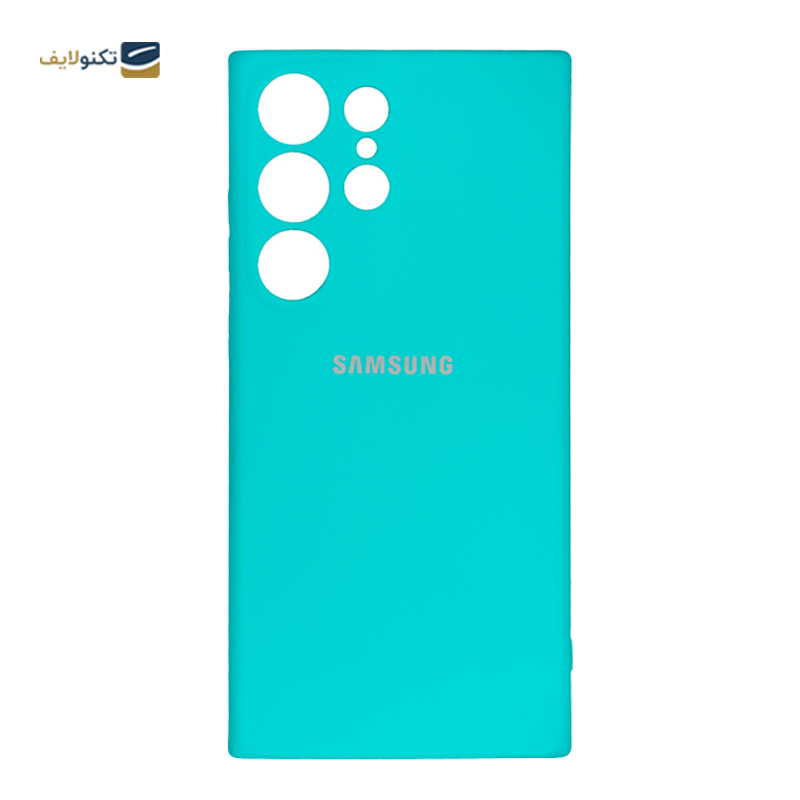 قاب گوشی سامسونگ گلکسی S23 اولترا سیلیکونی محافظ لنز دار - Silicone Cover for Samsung Galaxy S23 Ultra