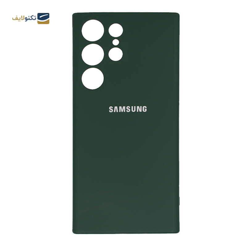 قاب گوشی سامسونگ گلکسی S23 اولترا سیلیکونی محافظ لنز دار - Silicone Cover for Samsung Galaxy S23 Ultra