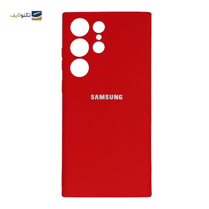 قاب گوشی سامسونگ گلکسی S23 اولترا سیلیکونی محافظ لنز دار - Silicone Cover for Samsung Galaxy S23 Ultra