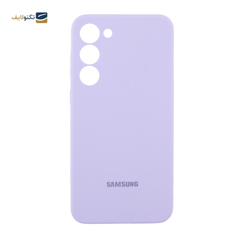 قاب گوشی سامسونگ گلکسی S23 پلاس سیلیکونی محافظ لنز دار - Silicone Cover For Samsung Galaxy S23 Plus