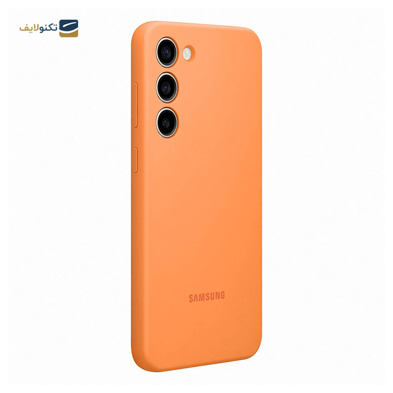 قاب گوشی سامسونگ گلکسی S23 پلاس سیلیکونی محافظ لنز دار - Silicone Cover For Samsung Galaxy S23 Plus