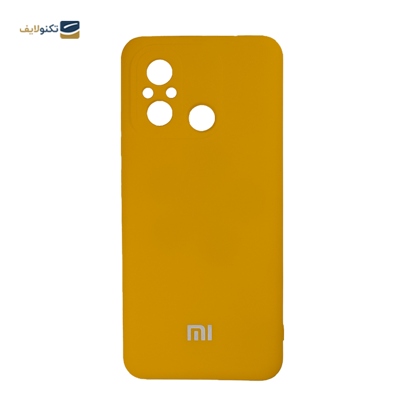 قاب سیلیکونی محافظ لنز دار مناسب برای گوشی شیائومی ردمی 12C - Silicone Protective Case For Xiaomi Redmi 12C