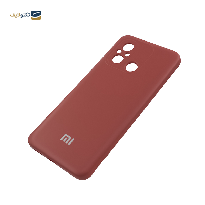 قاب سیلیکونی محافظ لنز دار مناسب برای گوشی شیائومی ردمی 12C - Silicone Protective Case For Xiaomi Redmi 12C