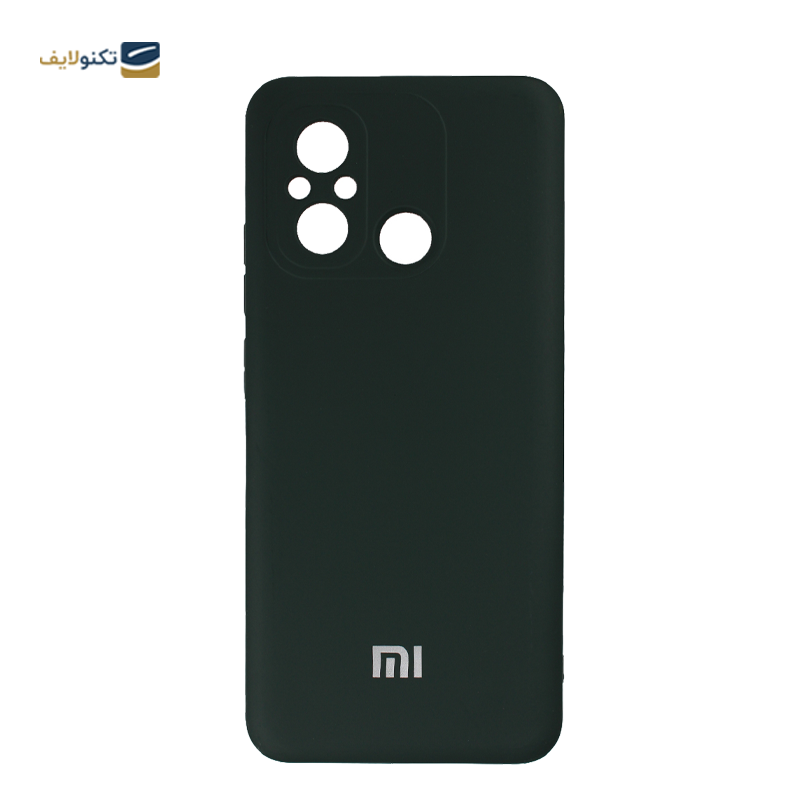 قاب سیلیکونی محافظ لنز دار مناسب برای گوشی شیائومی ردمی 12C - Silicone Protective Case For Xiaomi Redmi 12C