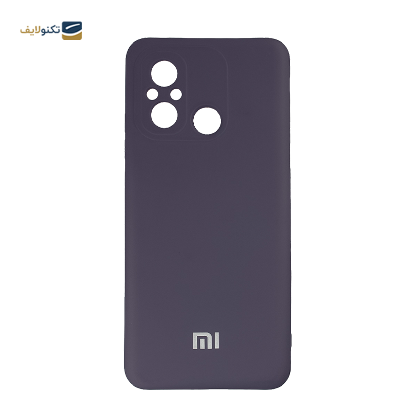 قاب سیلیکونی محافظ لنز دار مناسب برای گوشی شیائومی ردمی 12C - Silicone Protective Case For Xiaomi Redmi 12C