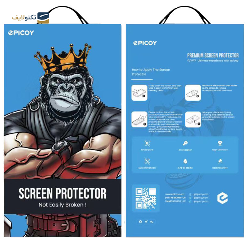 گلس گوشی شیائومی Mi 12T/Mi 12T Pro /Redmi K50 Ultra اپیکوی مدل Private  - Epicoy Private Xiaomi Mi 12T/Mi 12T Pro /Redmi K50 Ultra Screen Protector