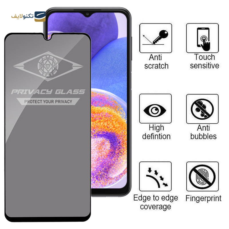 گلس گوشی سامسونگ  گلکسی A23 4G /A23 5G /A13 4G /A13 5G /A12 اپیکوی مدل PvSight  - Epicoy PvSight samsung Galaxy A23 4G /A23 5G /A13 4G /A13 5G /A12 Screen Protector