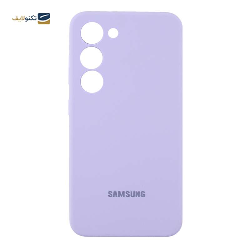 قاب سیلیکونی محافظ لنز دار مناسب برای گوشی سامسونگ گلکسی S23 - Silicone Protective Case For Samsung Galaxy S23