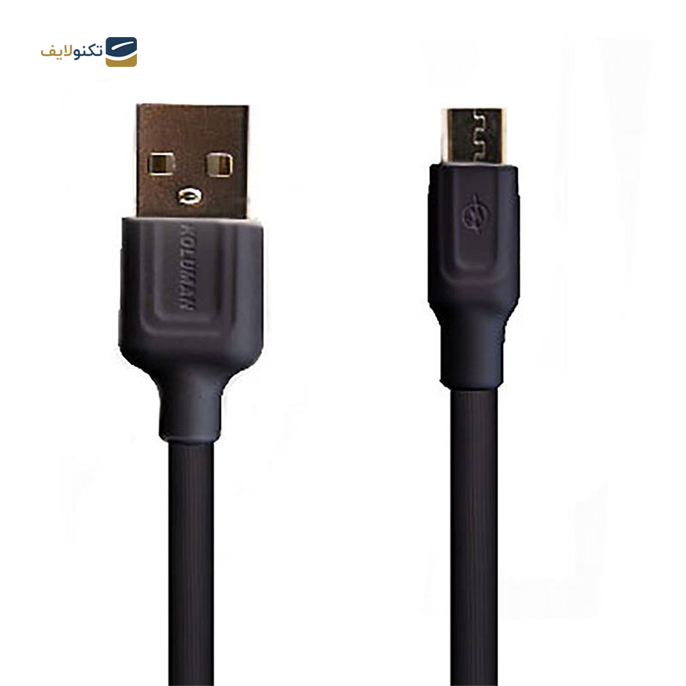 کابل تبدیل USB به USB - C کلومن مدل KD-35 - KOLUMAN KD-35 USB TO USB-C CHARGE AND SYNC DATA CABLE