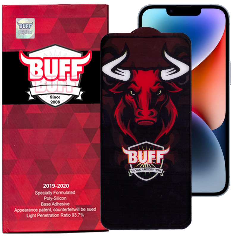 محافظ صفحه نمایش سرامیکی گوشی اپل iPhone 14 Plus بوف مدل Pro - Buff ceramic Pro Iphone 14 Plus Screen Protector