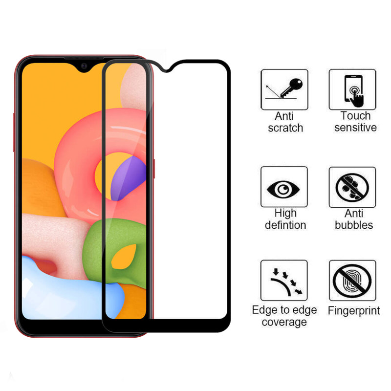 محافظ صفحه نمایش سرامیکی گوشی سامسونگ Galaxy A01 بوف مدل CF9 - Buff ceramic CF9 Galaxy A01 Screen Protector