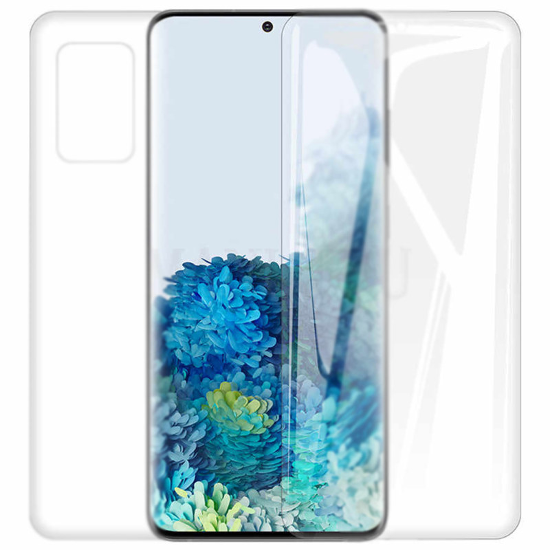 محافظ صفحه نمایش و پشت گوشی سامسونگ Galaxy S20 بوف مدل HgM15 - Buff HgM15 Galaxy S20 Screen and back Protector