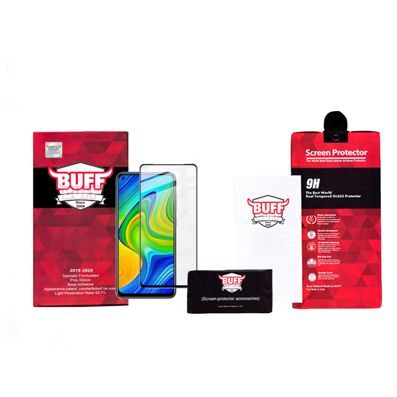 گلس گوشی شیائومی Redmi 10x بوف 5D مدل F33 - Buff 5D F33 Redmi 10X Screen Protector