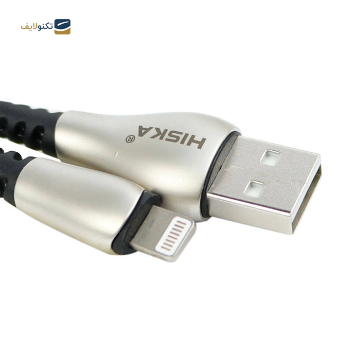 کابل تبدیل USB به لایتنینگ هیسکا مدل LX288 طول 1 متر - Hiska LX288 USB to Lightning cable