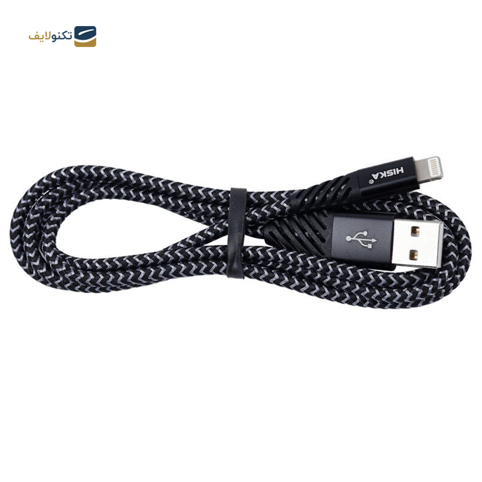 کابل تبدیل USB به لایتنینگ هیسکا مدل LX199 طول 1 متر - Hiska LX199 USB to Lightning cable