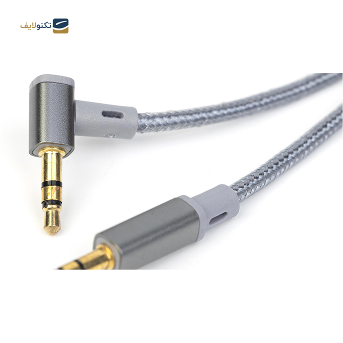 کابل AUX هسیکا مدل W36 طول 1.2 متر  - HISKA W36 Stereo AUX Cable 1.2m