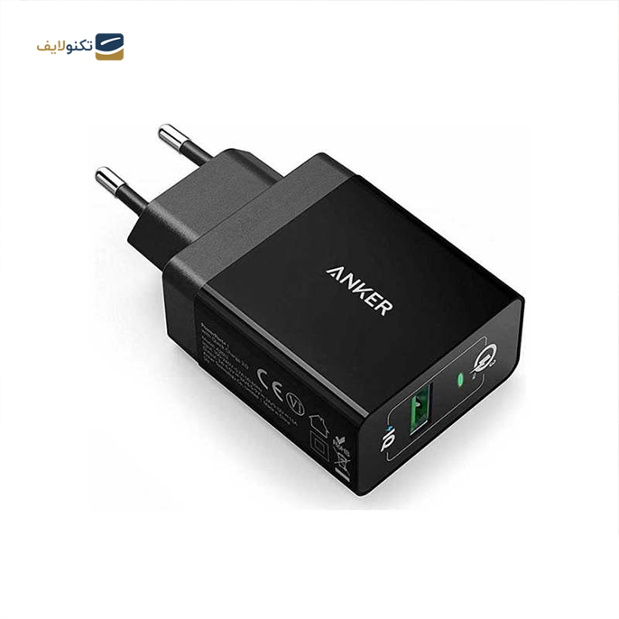 شارژر دیواری انکر مدل A2013L21 - A2013L21 PowerPort+ 1 Quick Charge 3.0 Wall Charger