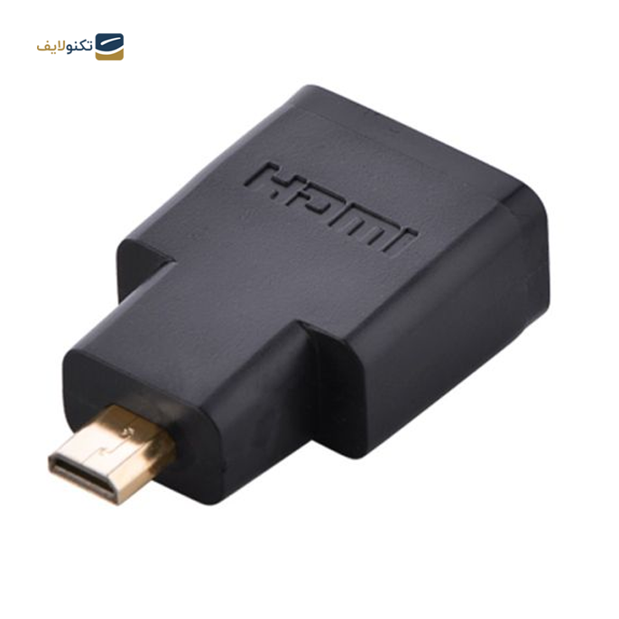 مبدل Micro HDMI به HDMI یوگرین مدل 20106 - UGREEN 20106 Micro HDMI Male to HDMI Female Adapter