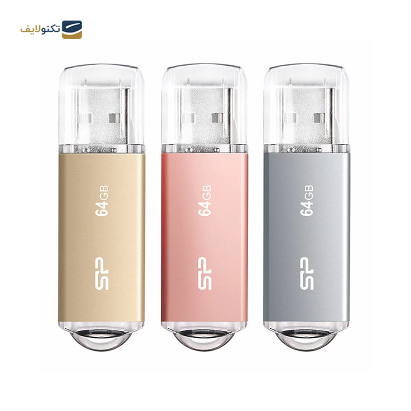 فلش مموری سیلیکون پاور مدل Ultima II I-Series USB 2.0 ظرفیت 64 گیگابایت - Silicon Power Ultima II I-Series USB 2.0 Flash Memory 64GB