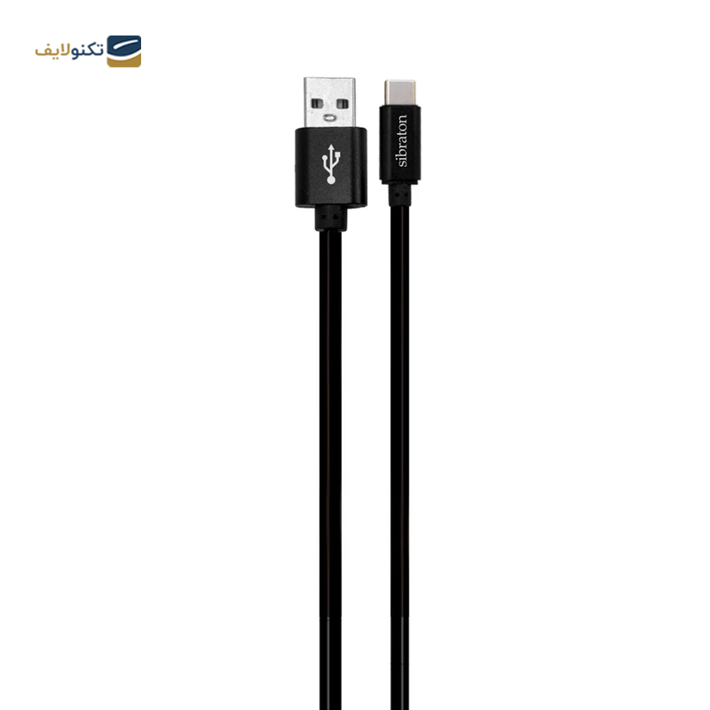 کابل میکروUSB سیبراتون مدل S225A طول 1.1 متر - Type-C Cable Sibraton S225A