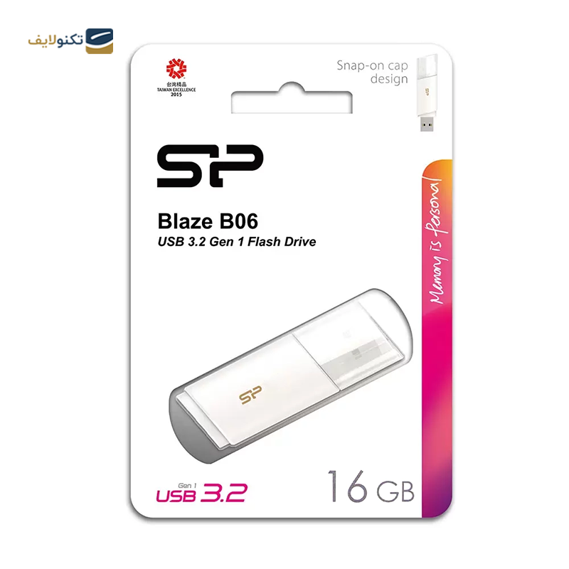 فلش مموری سیلیکون پاور مدل Blaze B06 ظرفیت 16 گیگابایت  - Silicon Power Blaze B06 Flash Memory 16GB