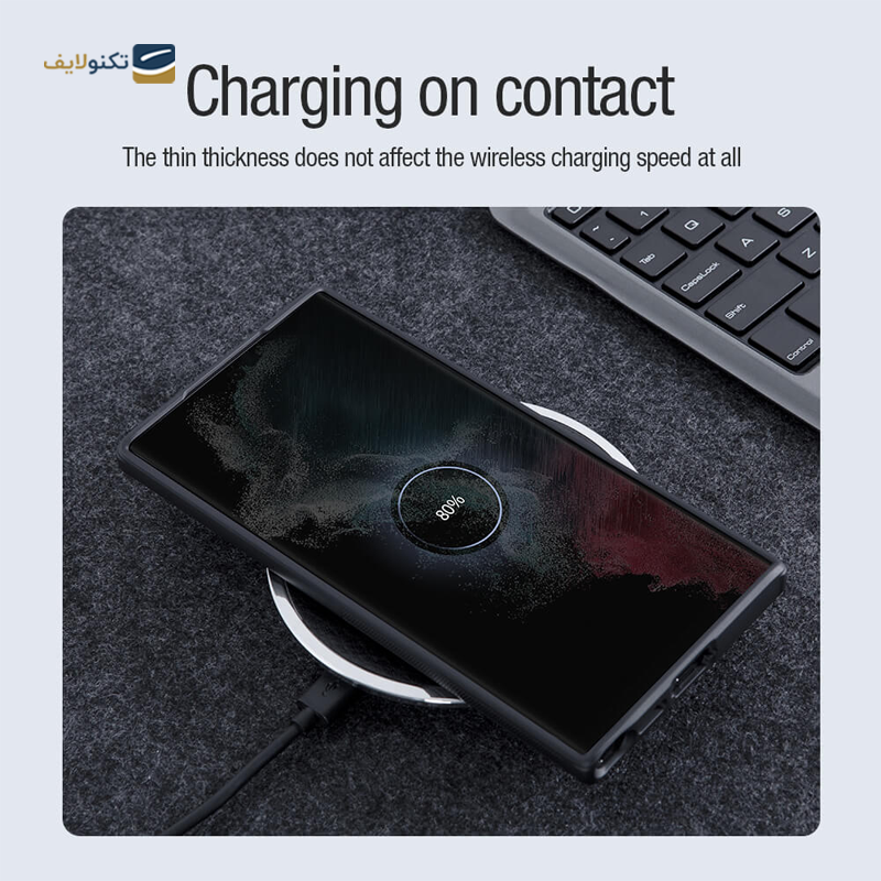 کاور گوشی سامسونگ Galaxy S23 Ultra نیلکین مدل Super Frosted Shield Pro Magnetic - Nillkin Super Frosted Shield Pro Magnetic Cover For Galaxy S23 Ultra