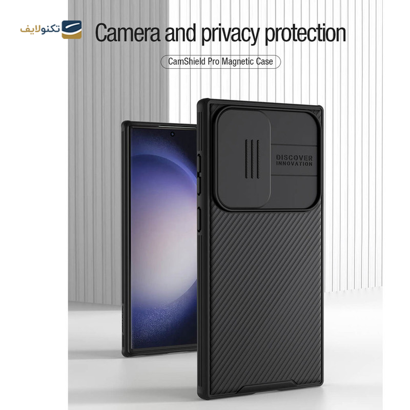 قاب گوشی سامسونگ Galaxy S23 Ultra نیلکین مدل CamShield Pro Magnetic - nillkin CamShield Pro Magnetic Cover For sumsung Galaxy S2 ultra