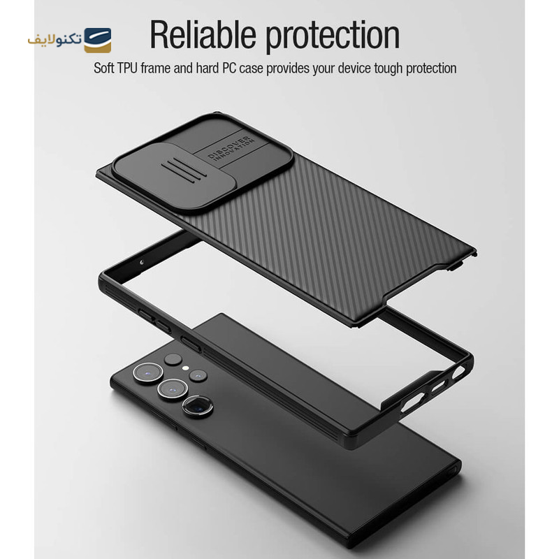 قاب گوشی سامسونگ Galaxy S23 Ultra نیلکین مدل CamShield Pro Magnetic - nillkin CamShield Pro Magnetic Cover For sumsung Galaxy S2 ultra