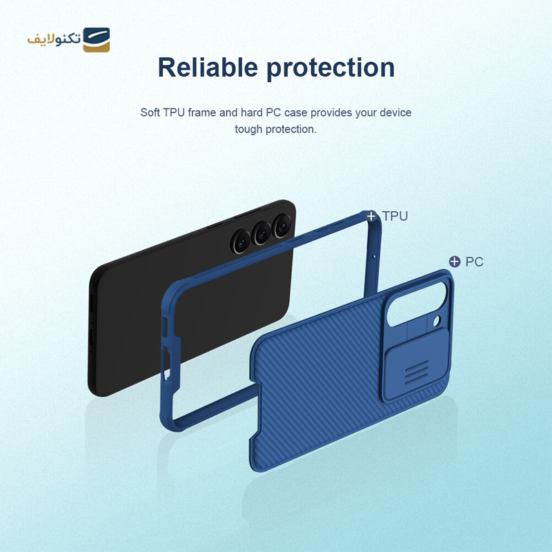  قاب گوشی Galaxy S23 نیلکین مدل CamShield Pro  - Nillkin CamShield Pro Cover For Samsung Galaxy S23