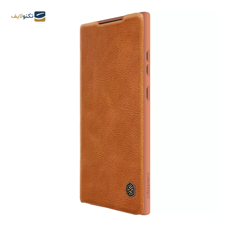 کیف کلاسوری گوشی سامسونگ Galaxy S23 Ultra نیلکین مدل Qin Pro Leather Case - Nillkin Qin Pro Series Leather Case For Samsung Galaxy S23 Ultra
