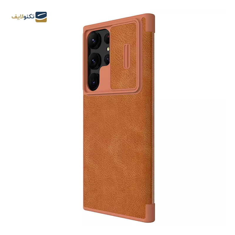 کیف کلاسوری گوشی سامسونگ Galaxy S23 Ultra نیلکین مدل Qin Pro Leather Case - Nillkin Qin Pro Series Leather Case For Samsung Galaxy S23 Ultra
