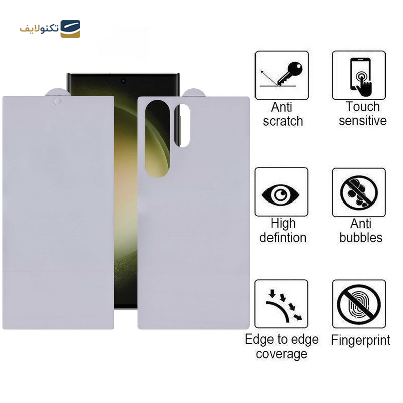 گلس گوشی سامسونگ Galaxy S23 Ultra بوف مدل Epic-G - buff Epic-G Screen Protector For Samsung Galaxy S23 Ultra