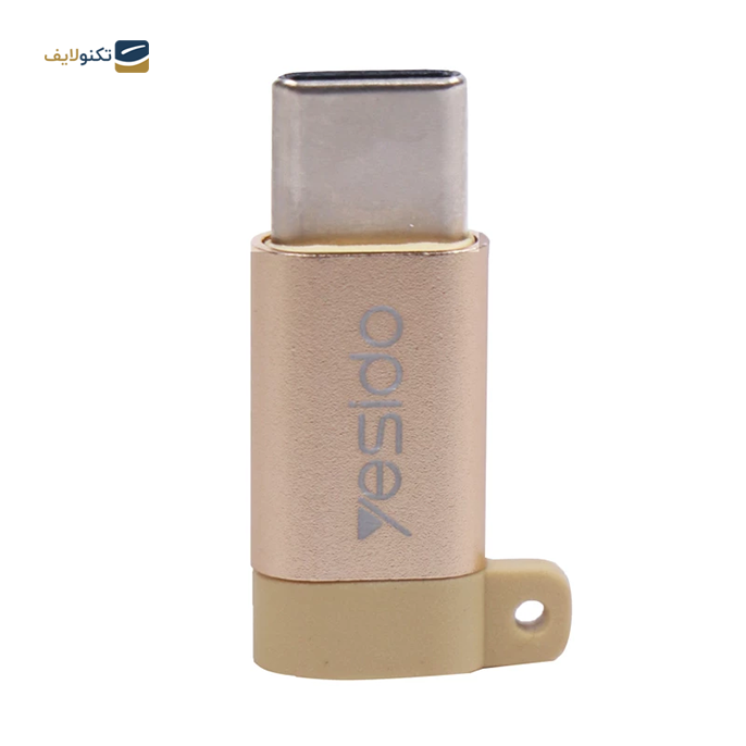 تبدیل OTG یسیدو مدل GS04 - Yesido GS04 microUSB to USB-C OTG Connector