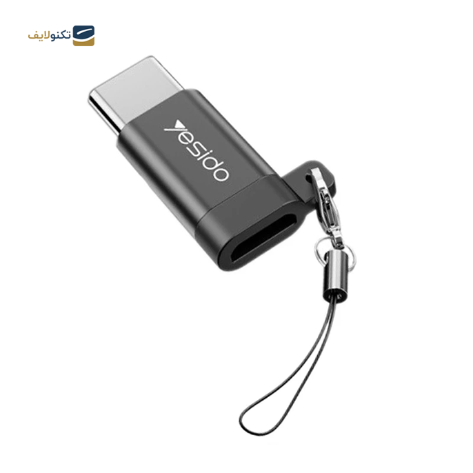 تبدیل OTG یسیدو مدل GS04 - Yesido GS04 microUSB to USB-C OTG Connector