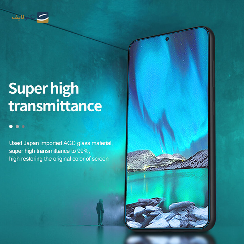 گلس گوشی سامسونگ Galaxy S23 Plus نیلکین مدل Amazing H Plus Pro  - Nillkin Amazing H Plus Pro Tempered Glass Screen Protector For Samsung Galaxy S23 Plus
