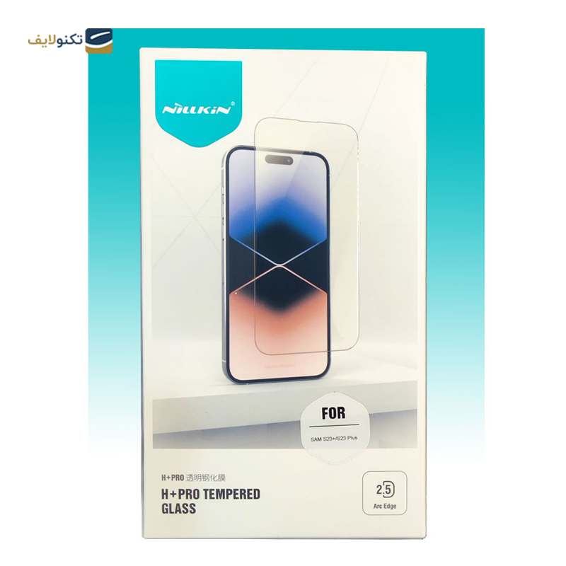 گلس گوشی سامسونگ Galaxy S23 Plus نیلکین مدل Amazing H Plus Pro  - Nillkin Amazing H Plus Pro Tempered Glass Screen Protector For Samsung Galaxy S23 Plus