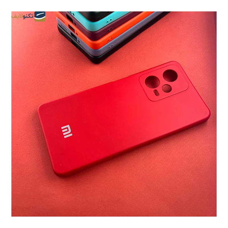 قاب گوشی پوکو X5 مدل محافظ لنزدار سیلیکونی - Silicone lens protector Cover For Poco X5 - Redmi Note 12 5G