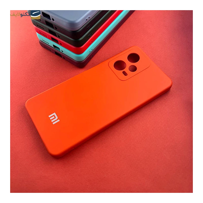 قاب گوشی پوکو X5 مدل محافظ لنزدار سیلیکونی - Silicone lens protector Cover For Poco X5 - Redmi Note 12 5G