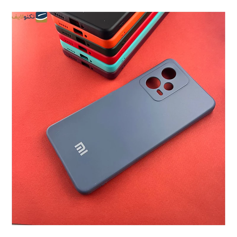 قاب گوشی پوکو X5 مدل محافظ لنزدار سیلیکونی - Silicone lens protector Cover For Poco X5 - Redmi Note 12 5G