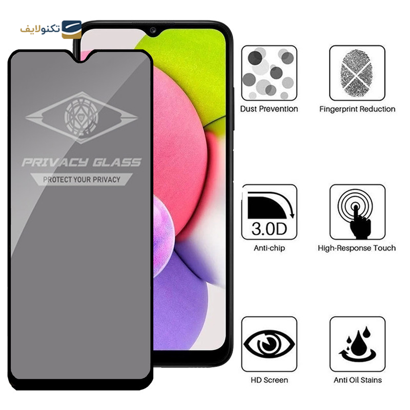 گلس گوشی سامسونگ گلکسی A03S /A02 /A02S /M02S /F02S اپیکوی مدل Pre  - Epicoy Pre samsung Galaxy A03S /A02 /A02S /M02S /F02S Screen Protector