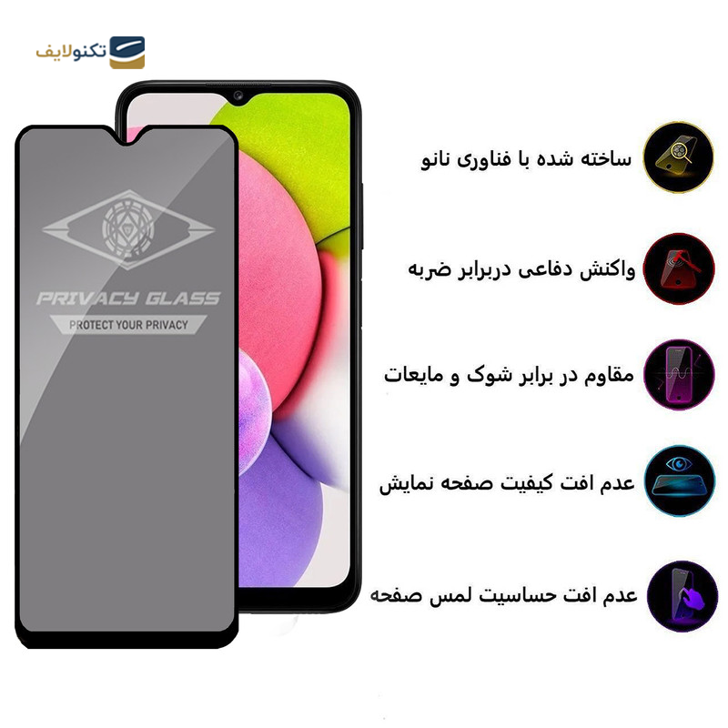 گلس گوشی سامسونگ گلکسی A03S /A02 /A02S /M02S /F02S اپیکوی مدل Pre  - Epicoy Pre samsung Galaxy A03S /A02 /A02S /M02S /F02S Screen Protector