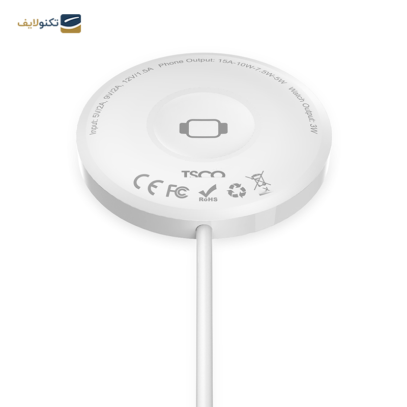 شارژر بی سیم تسکو TTW 100 - Wireless Charger Tsco TTW 100