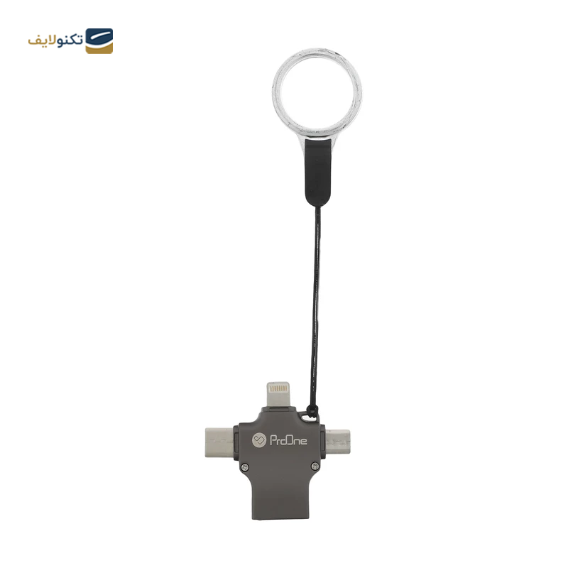 مبدل لایتنینگ به USB-C / USB / micro USB پرووان مدل PCO04 - proOne PCO04 Lightning To USB-C / USB / micro USB