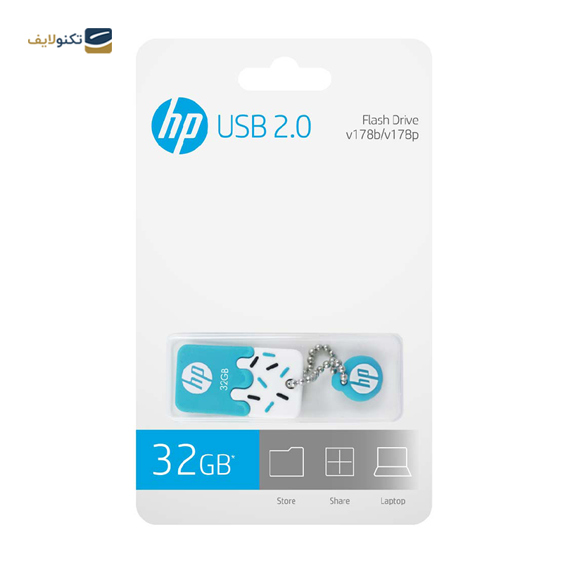 فلش مموری اچ پی مدل v178 ظرفیت 32 گیگابایت - HP v178 Flash Memory - 32GB