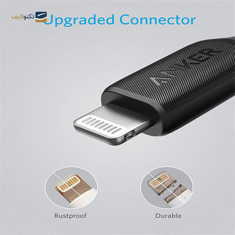 کابل لایتنینگ انکر مدل A8813 طول 1.8 متر - Anker A8813 Lightning adapter cable