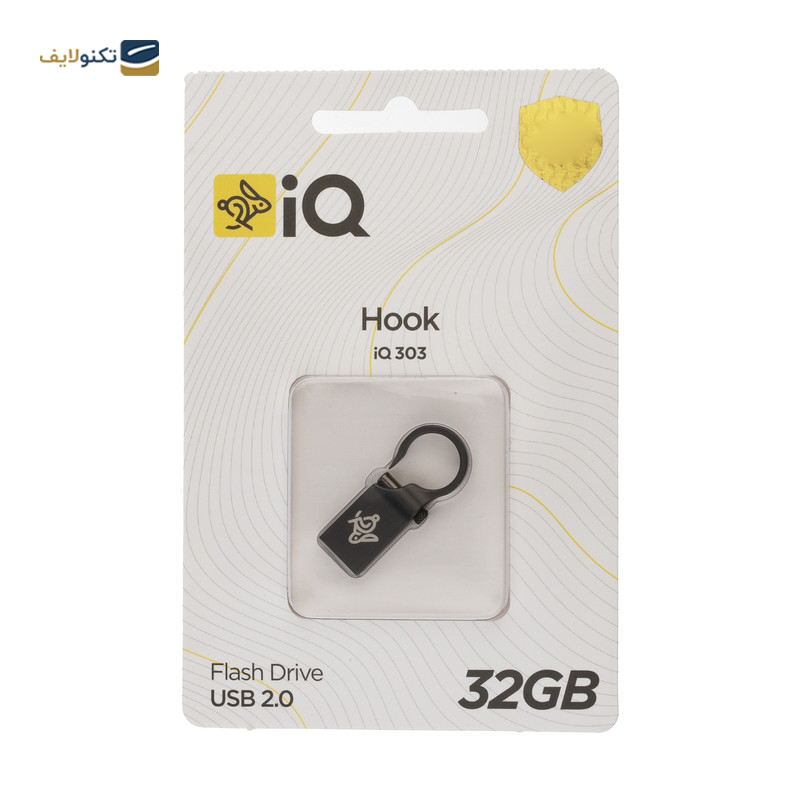 فلش مموری آی کیو مدل Hook iQ303 ظرفیت 32 گیگابایت - IQ Hook iQ303 Flash Memory - 32GB