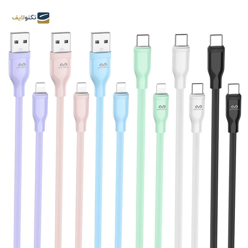 کابل میکرو یو اس بی میسل مدل VQ-D10 طول 1.2 متر - Miccell VQ-D10 USB to microUSB cable 1.2m