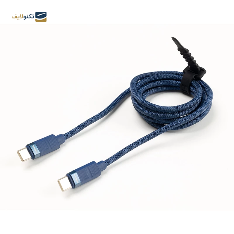 کابل دو سر تایپ سی هیسکا مدل LX-25CC طول 1.2 متر - Hiska LX-25CC USB-C to USB-C cable 1.2m