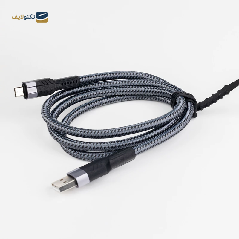 کابل میکرو یو اس بی هیسکا مدل LX-305M طول 2 متر - Hiska LX-305M MicroUSB to USB cable 2m